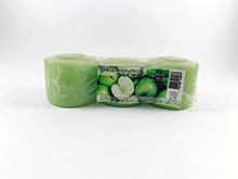 Velas Aromáticas kit com 3 unidades Maçã Verde